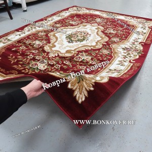 Ковер для гостиной Бордовый Арт 25482 New